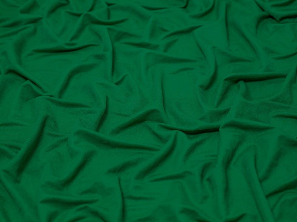 Minerva Core Range Emerald Rayon Nylon Jersey Stretch Knit Fabric