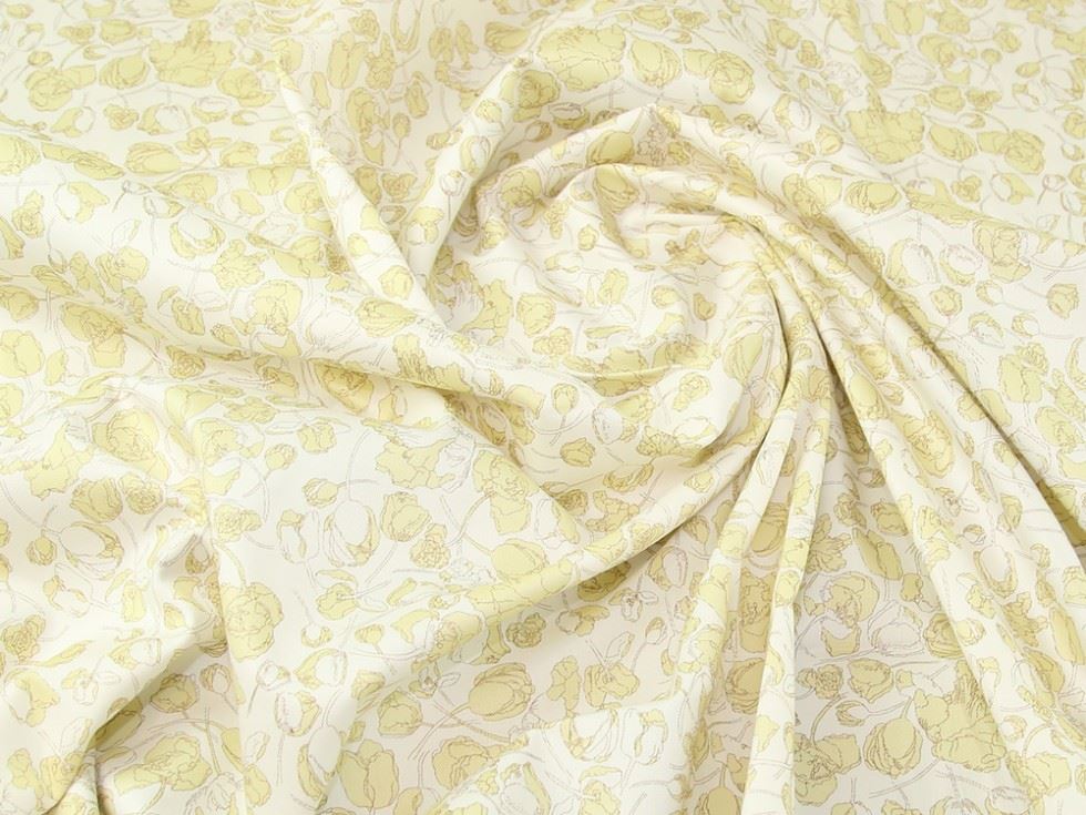 Liberty London Straw Cotton Twill Fabric