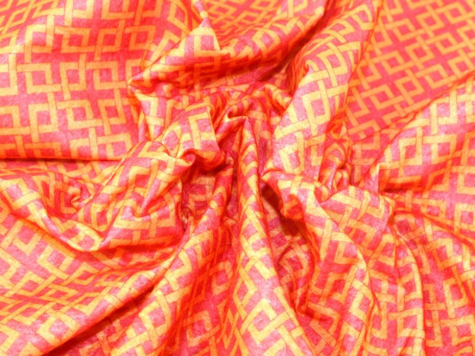 Camelot Fabrics Orange Soft Felt Fabric