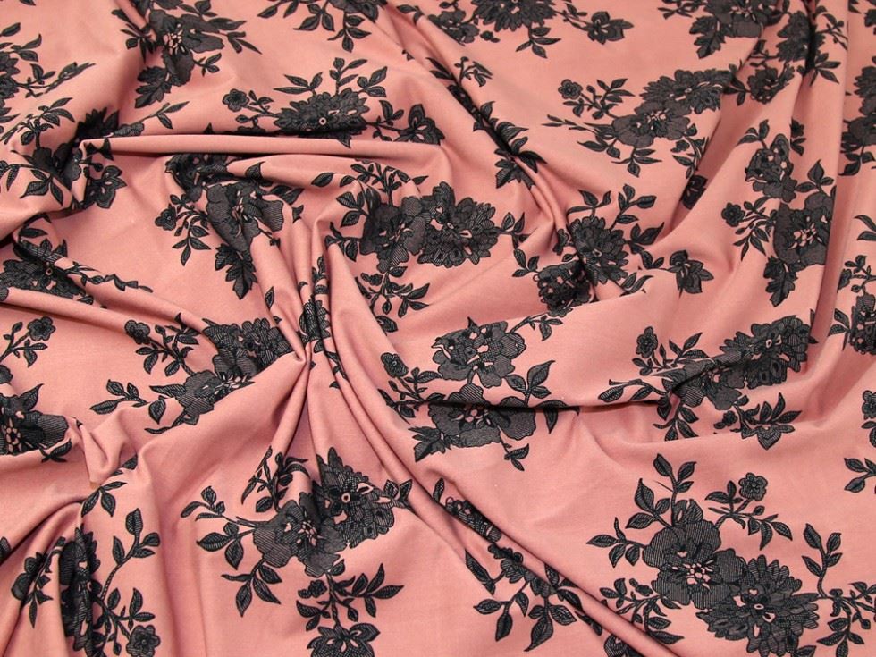Rose Pink Deadstock Soft Touch Ity Silky Stretch Knit Fabric