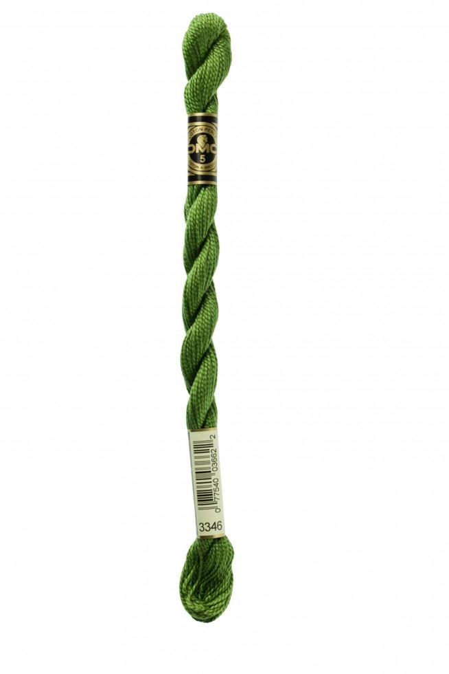 DMC Size 5 Cotton Perle Thread 3346
 