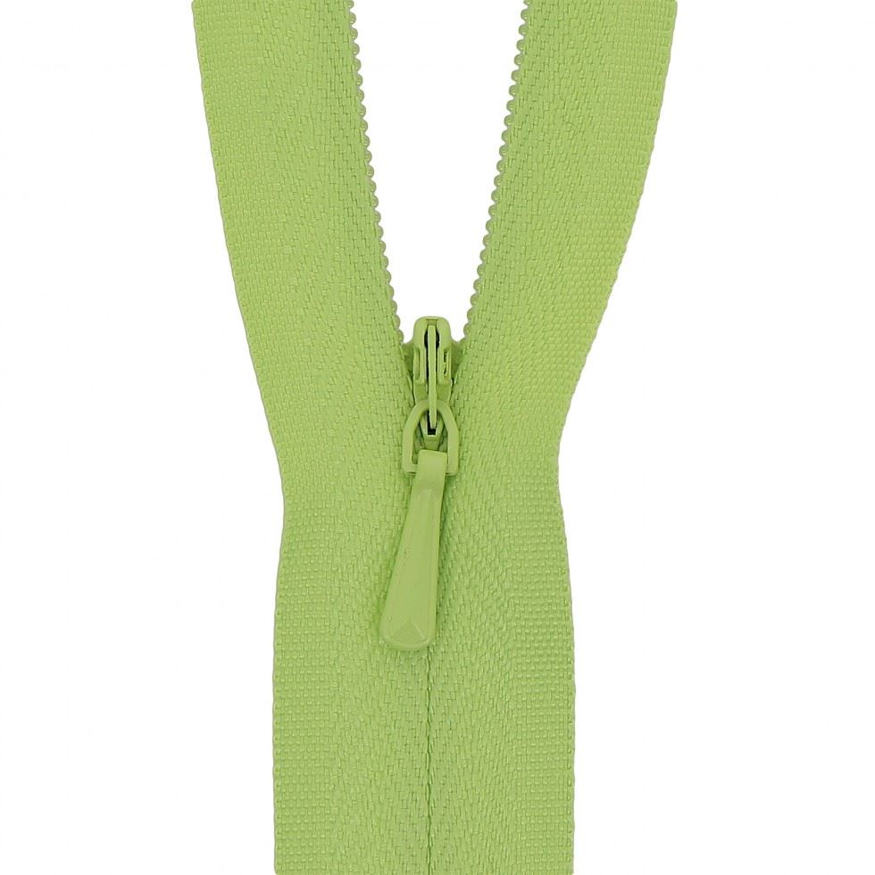 Milward Concealed Invisible Closed End Zips Light Meadow
 