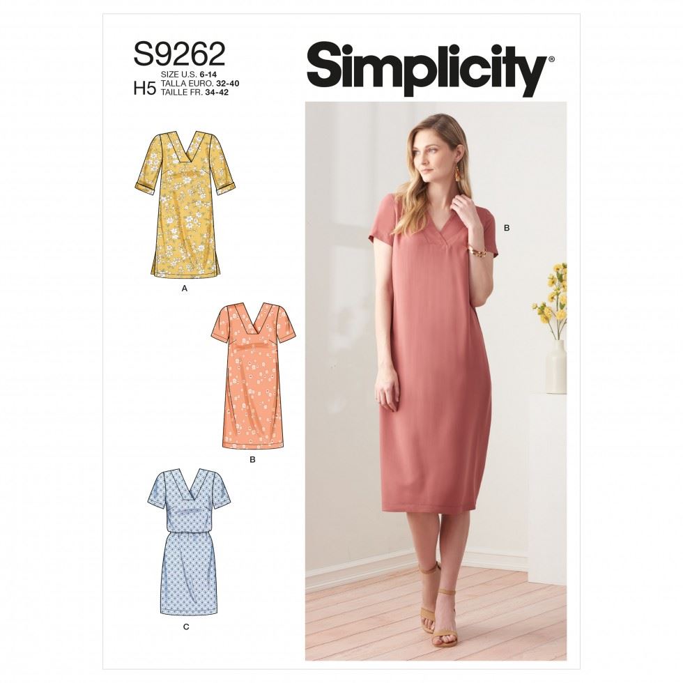 Minerva Sewing Pattern 9262 Simplicity Simplicity-9262-U5
