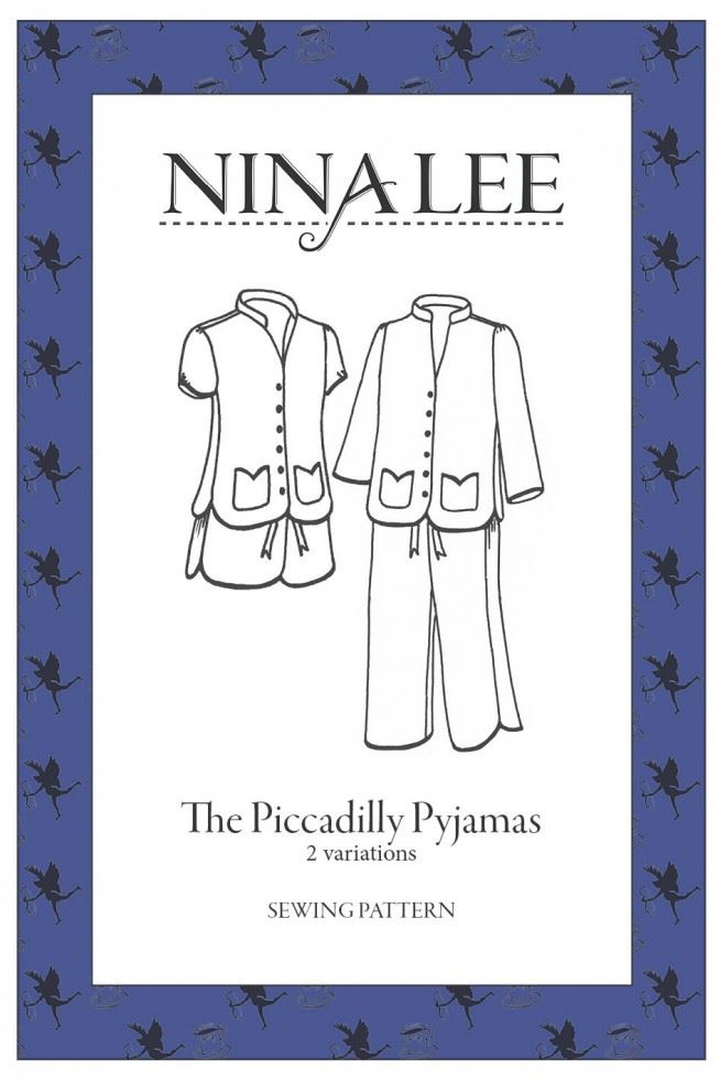 Nina Lee Sewing Pattern Piccadilly Pyjamas