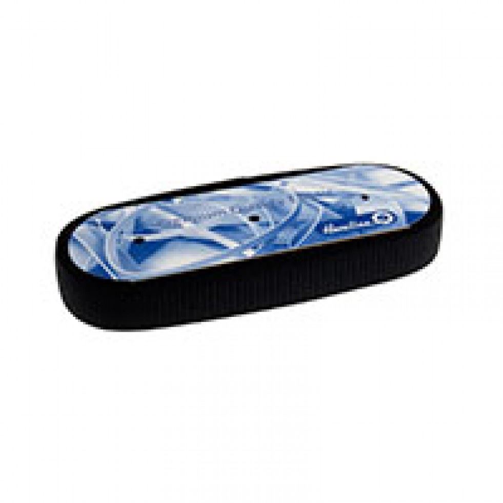 Hemline Black Flat Ribbed Elastic