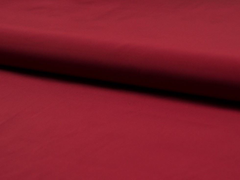 Bordeaux Deadstock Polyester Memory Raincoat Coating Fabric