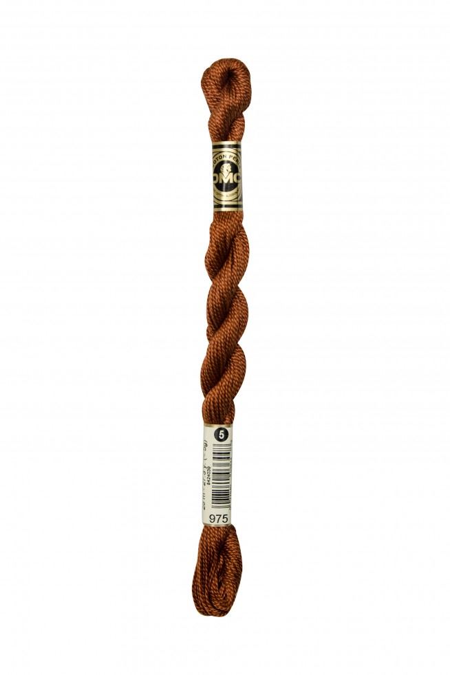 Dmc 975 Size 5 Cotton Perle Thread