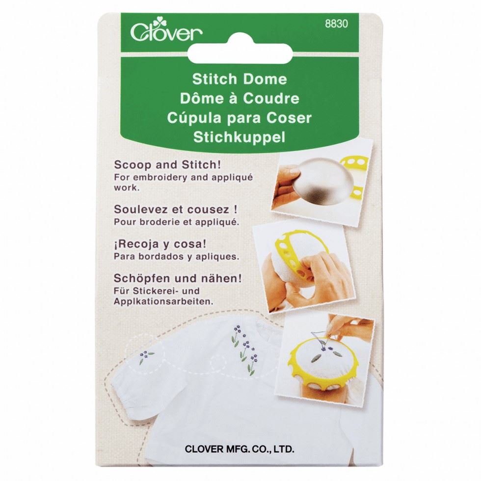 Clover Stitch Dome Embroidery Hoop
 
