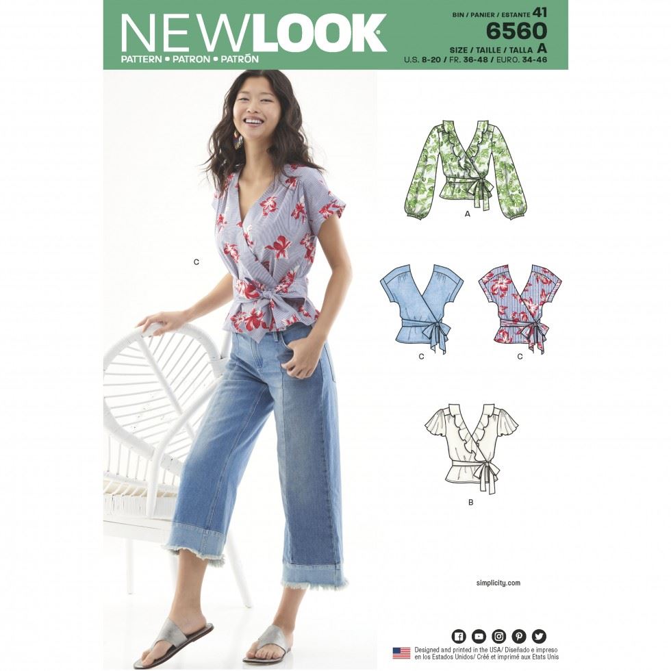 New Look Paper Sewing Pattern 6560
 