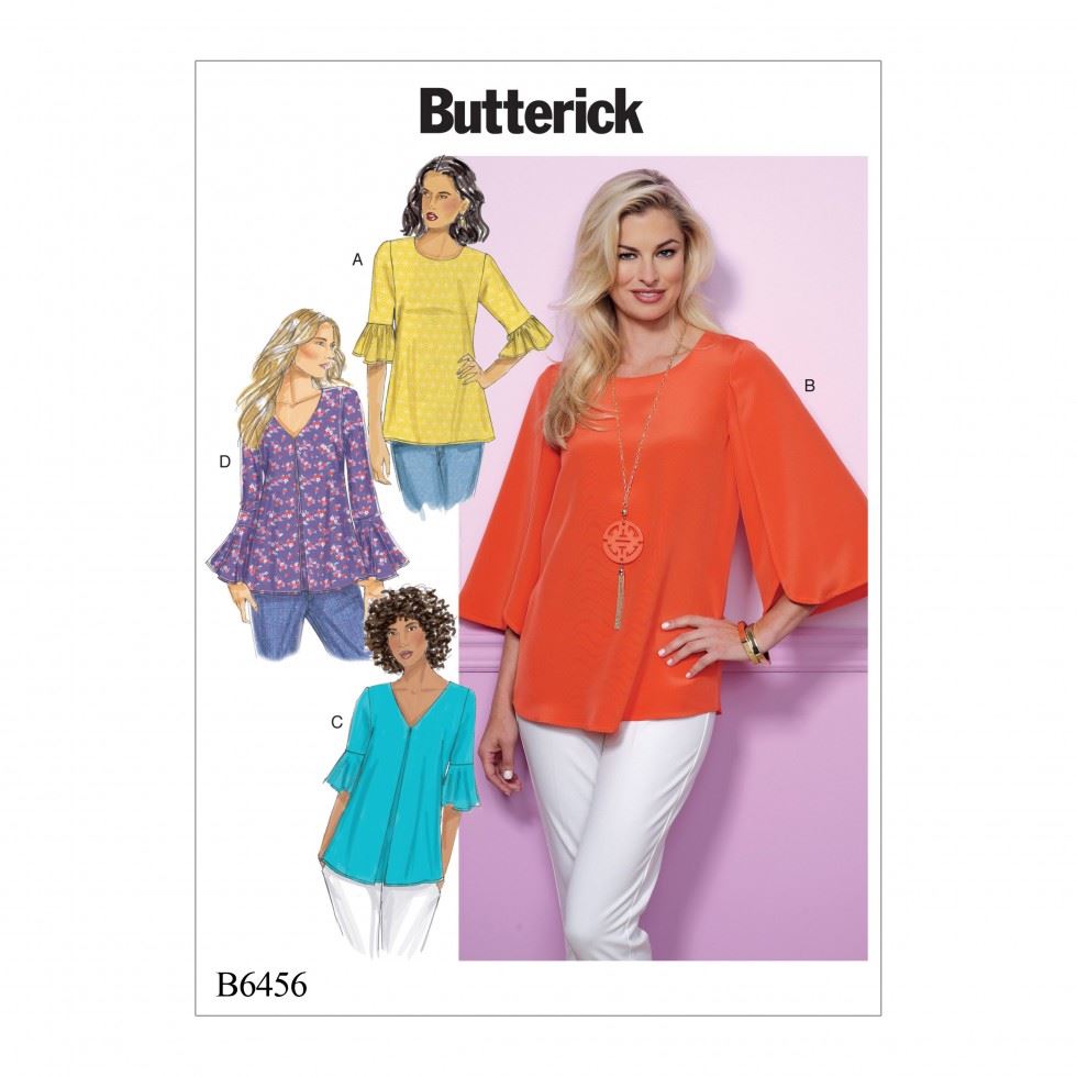 Butterick Paper Sewing Pattern 6456
 