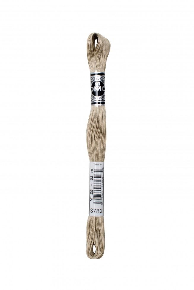 DMC Size 25 Coton A Broder Special Embroidery Thread 3782
 