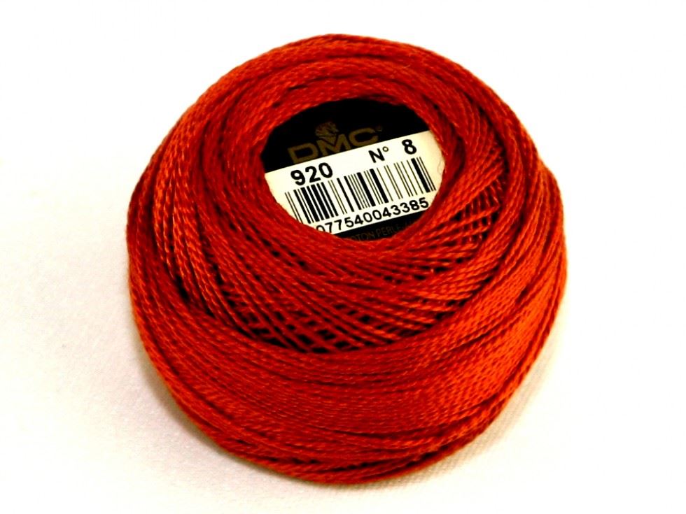 DMC Size 8 Cotton Perle Thread 920
 