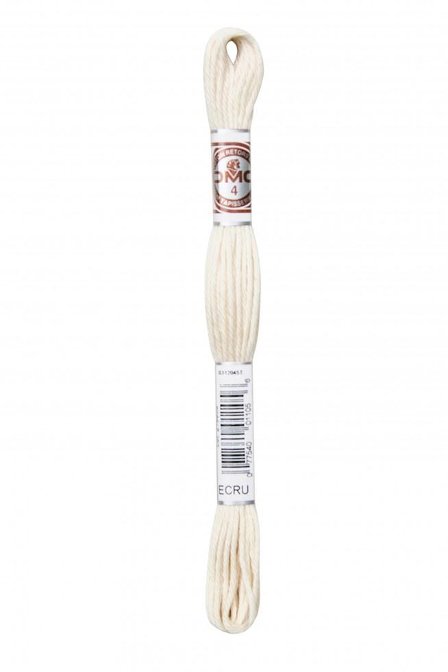 DMC Soft Cotton Embroidery Thread Ecru
 
