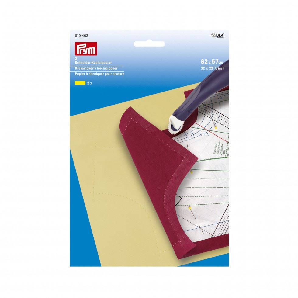 Prym Dressmakers Tracing Paper Yellow
 