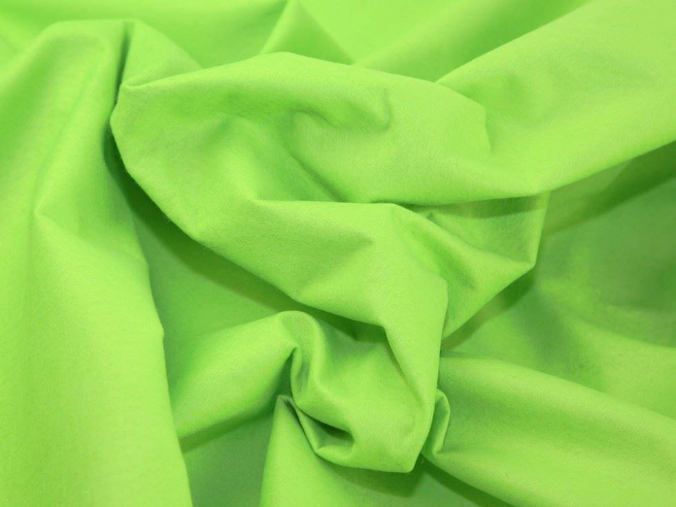 Minerva Core Range Zest Green Acrylic Felt Fabric Roll
