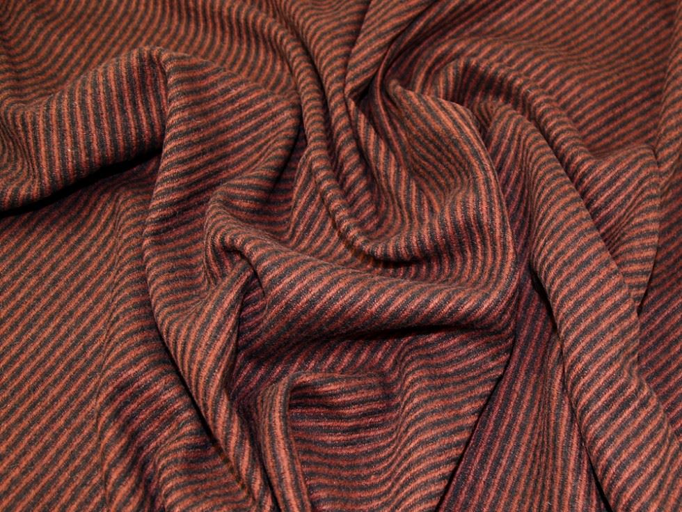 Lady Mcelroy Terracotta 100% Pure Wool Coating Fabric