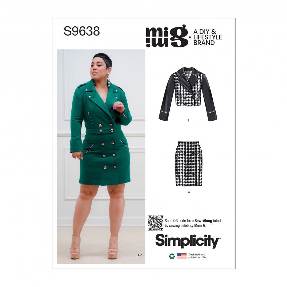 Simplicity Paper Sewing Pattern 9638
 
