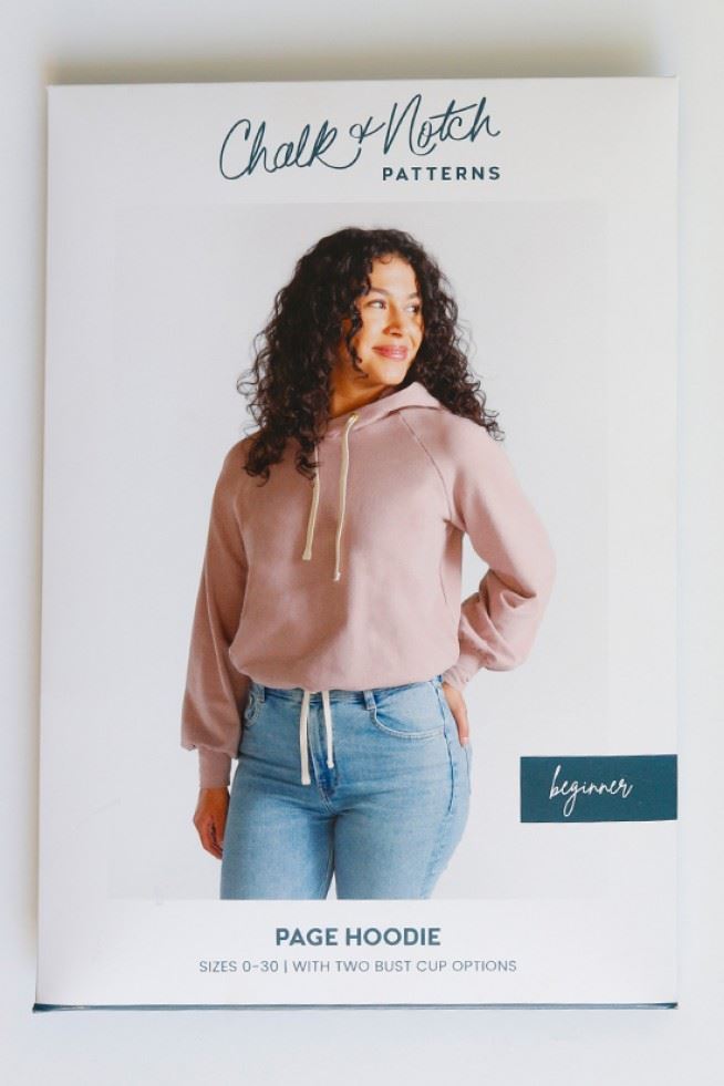 Chalk and Notch Paper Sewing Pattern Page Sweatshirt
 