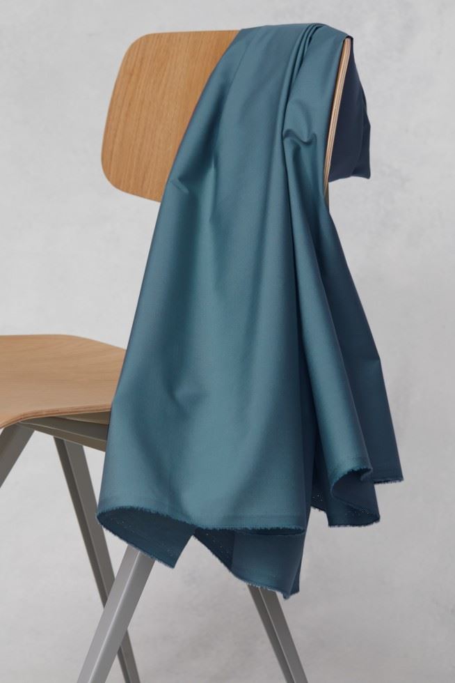 Mind The Maker Thunder Organic Papertouch 100% Cotton Poplin Fabric