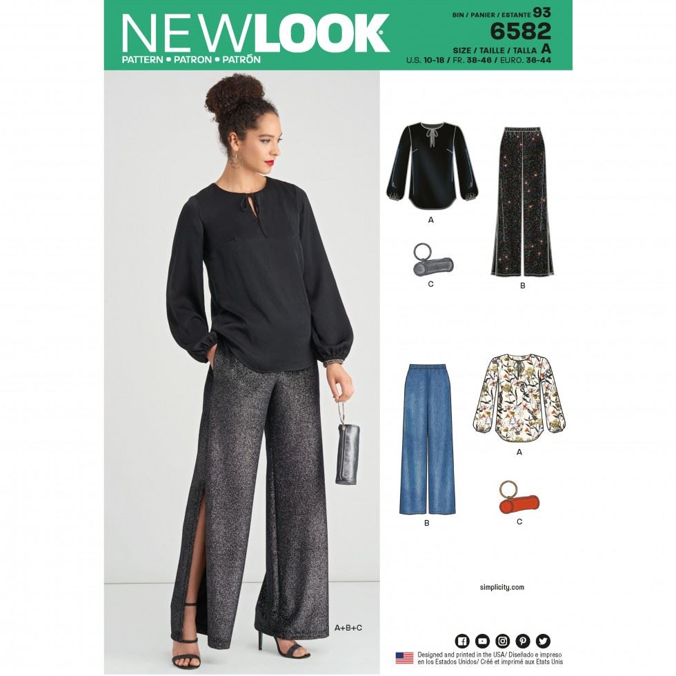 New Look Paper Sewing Pattern 6582
 