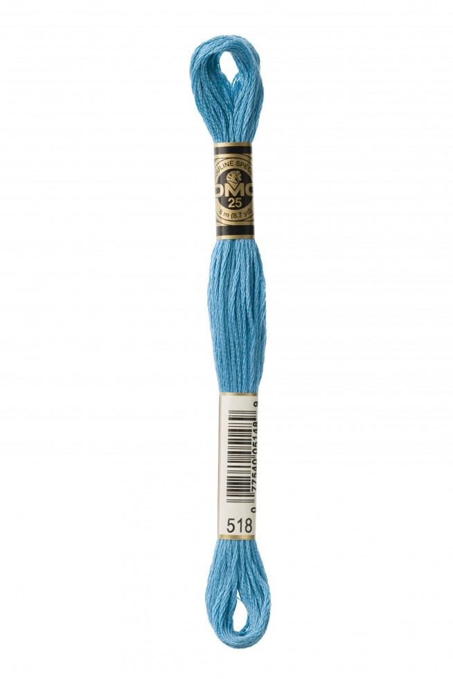 Dmc 518 Stranded Cotton Embroidery Thread