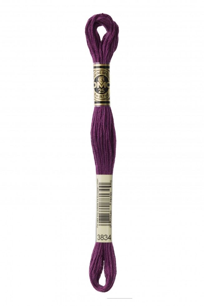 Dmc 3834 Stranded Cotton Embroidery Thread