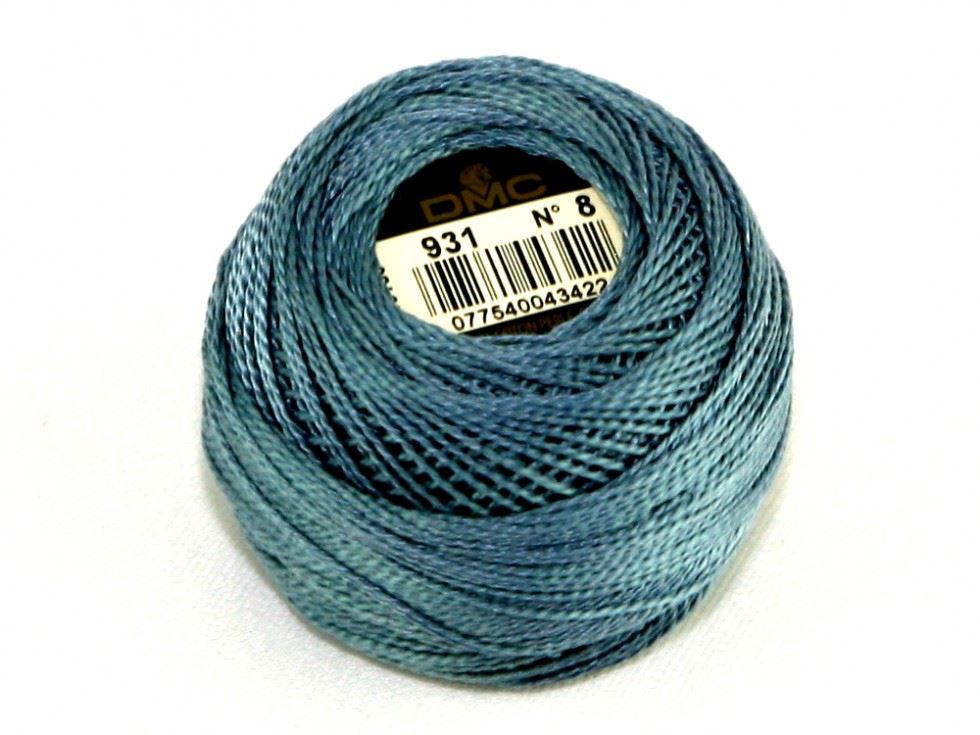 DMC Size 8 Cotton Perle Thread 931
 
