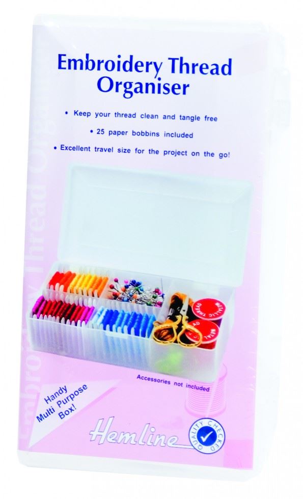 Hemline Embroidery Thread Box