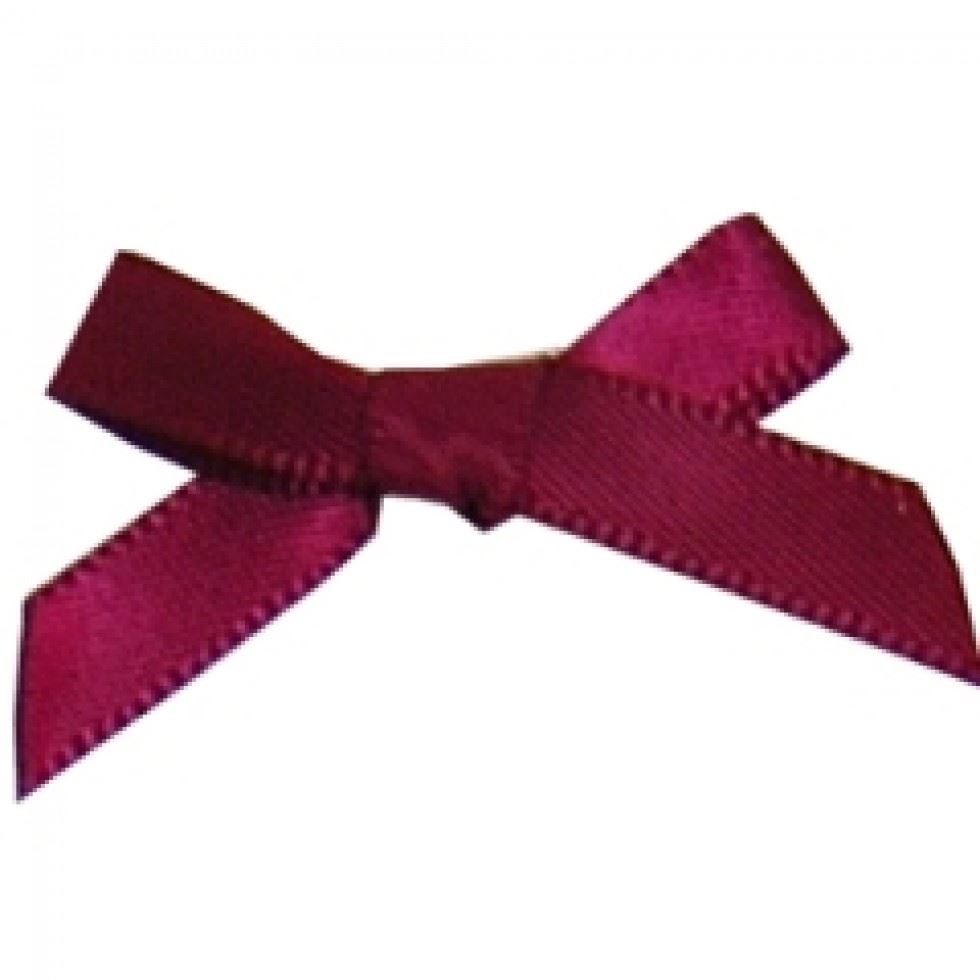 Berisfords 275 Wine Ribbon Bows