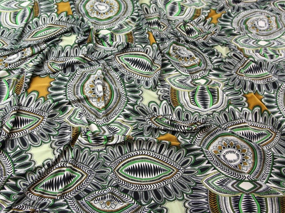 ITY Silky Stretch Knit Fabric Green
 