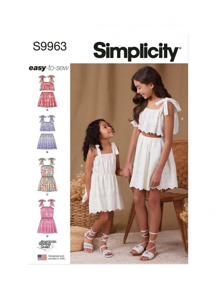 Simplicity Paper Sewing Pattern 9963
 