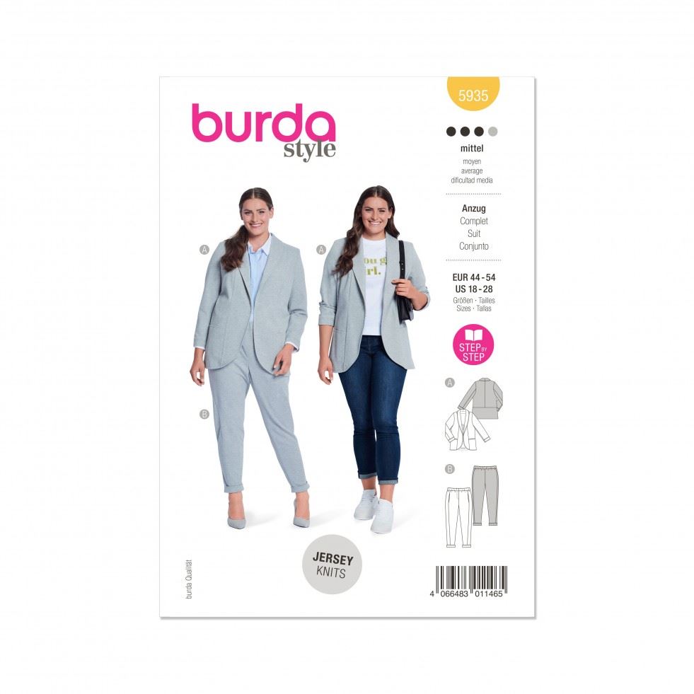 Burda Paper Sewing Pattern 5935
 