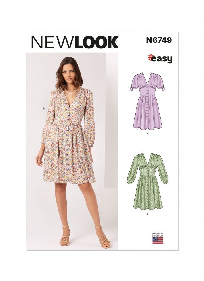 New Look Paper Sewing Pattern 6749