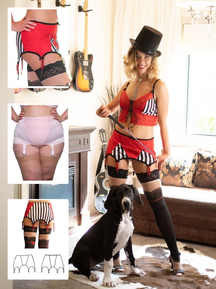 Booby Traps Paper Sewing Pattern Girdle
 