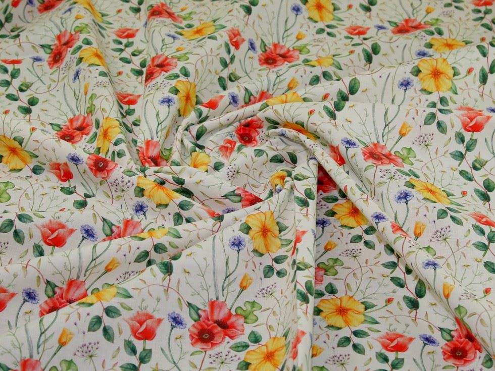 100% Craft Cotton Fabric Multicoloured
 