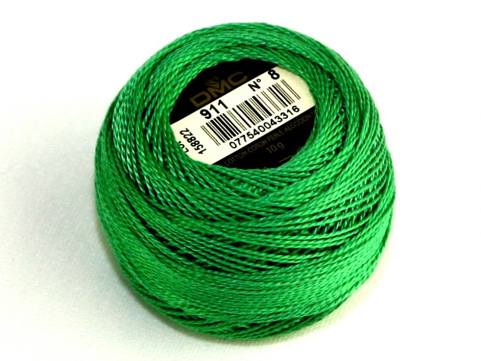 Dmc 911 Size 8 Cotton Perle Thread