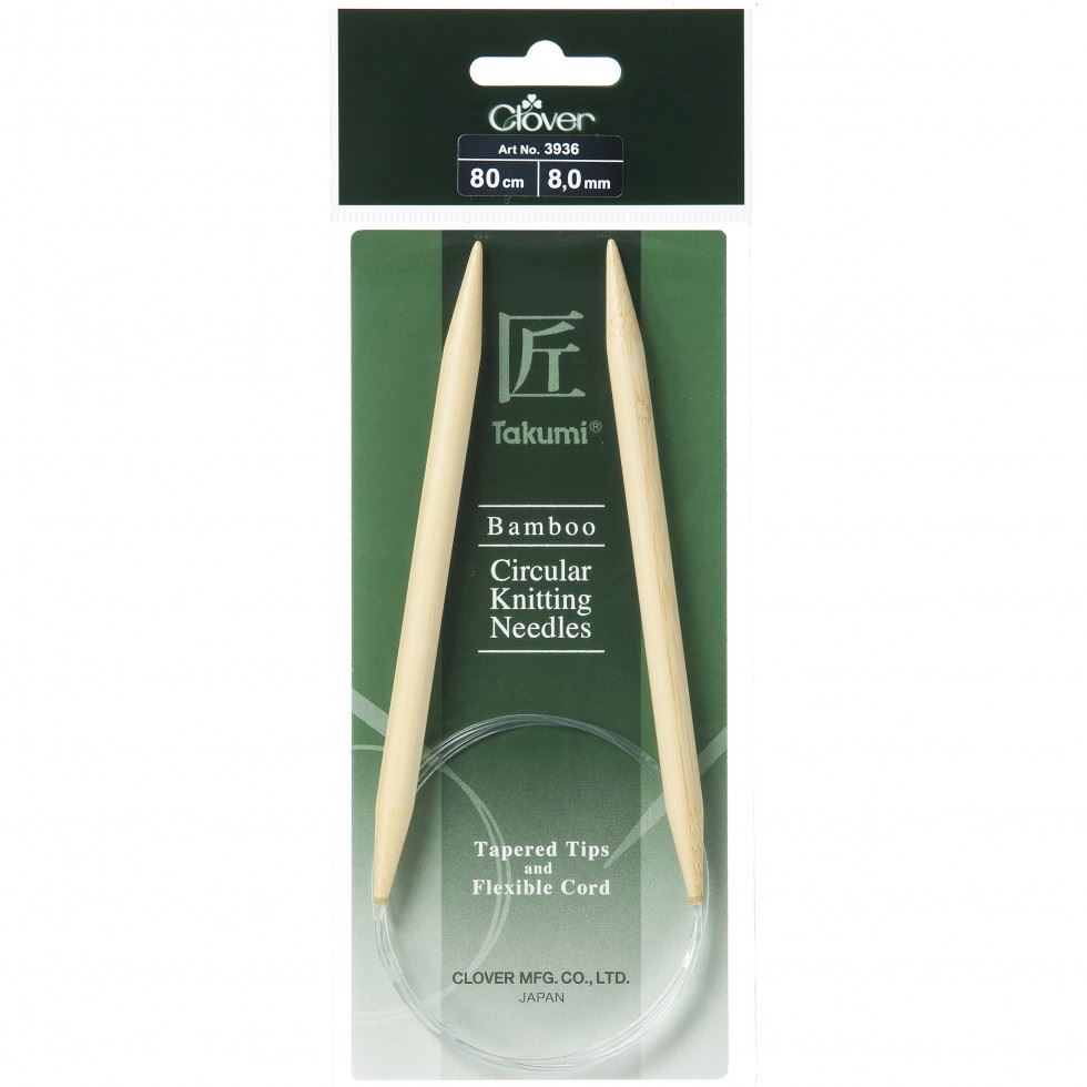 Clover Bamboo Circular Needles