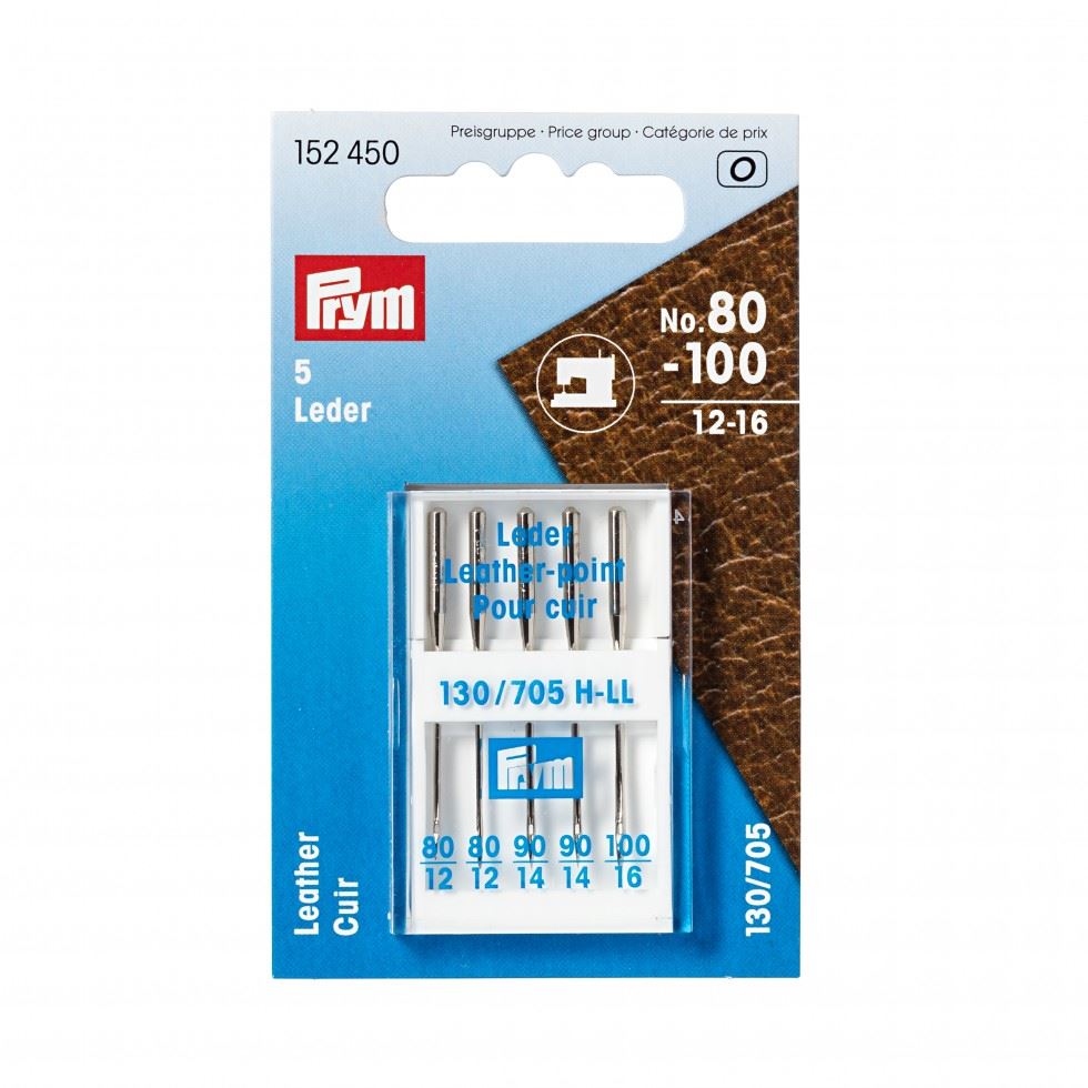Prym Leather Sewing Machine Needles