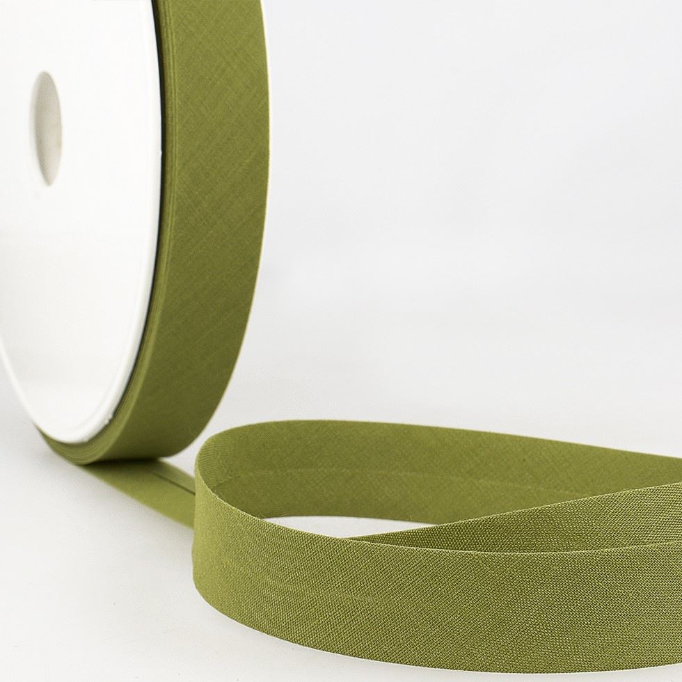 Stephanoise Polycotton Bias Binding Tape Khaki
