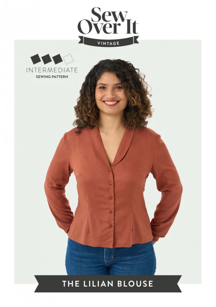 Sew Over It Paper Sewing Pattern The Lilian Blouse
 