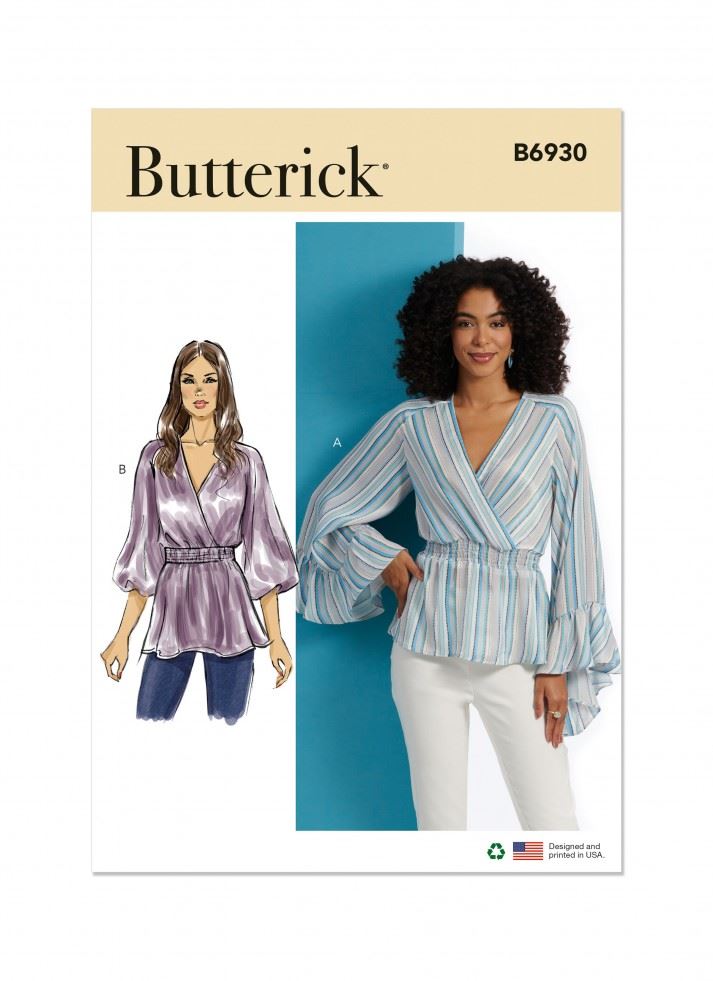 Butterick Paper Sewing Pattern 6930
 