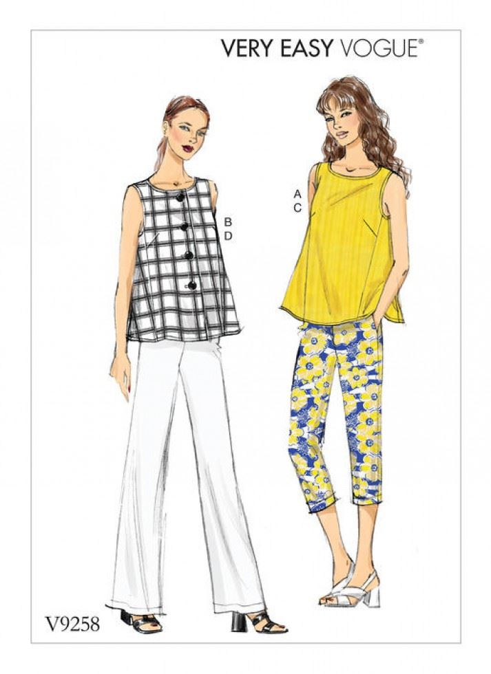 Vogue Paper Sewing Pattern 9258