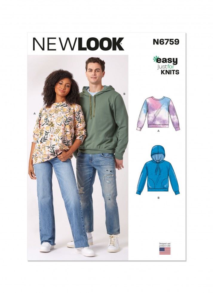New Look Paper Sewing Pattern 6759
 