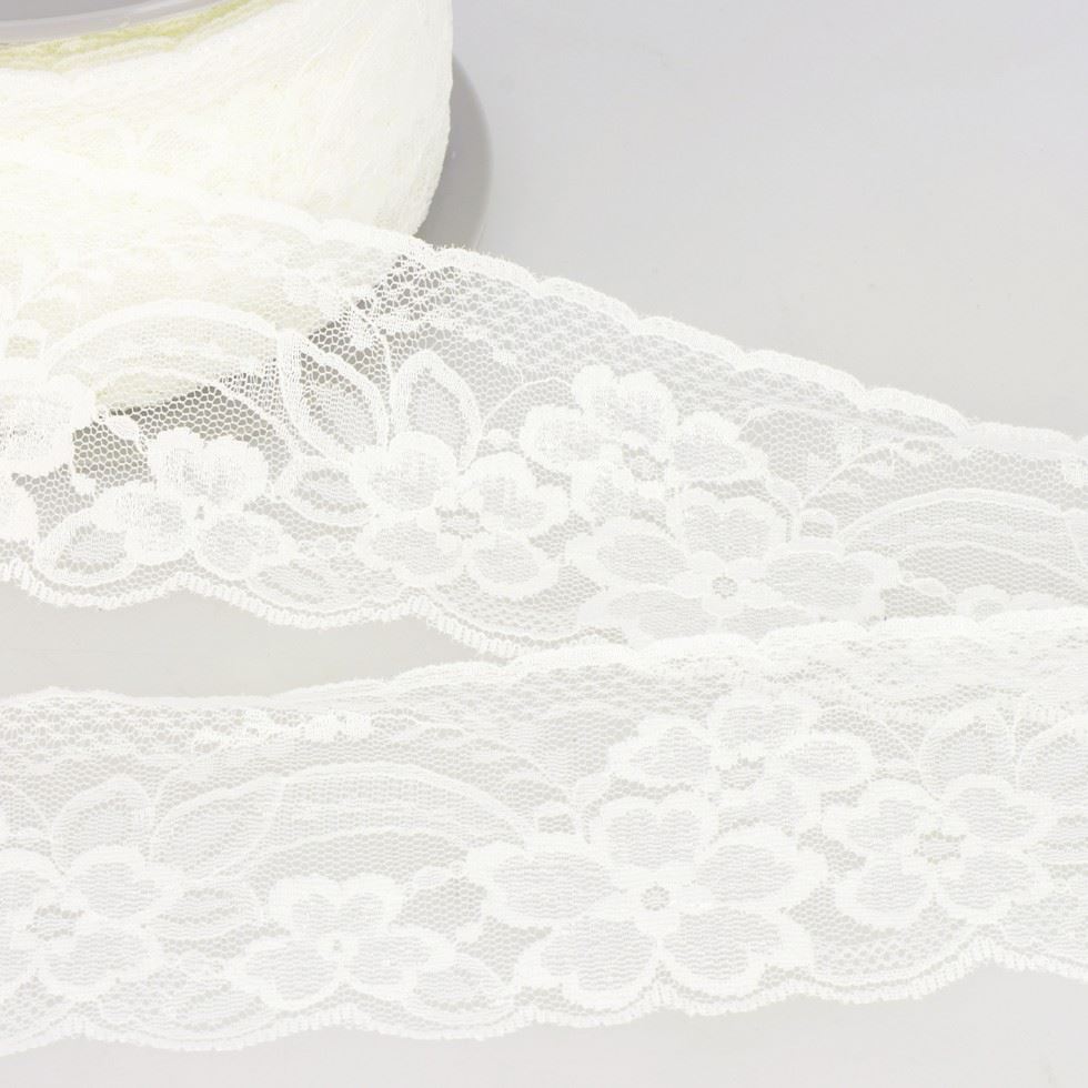 Stephanoise Rachel Lace Trim Ivory
 