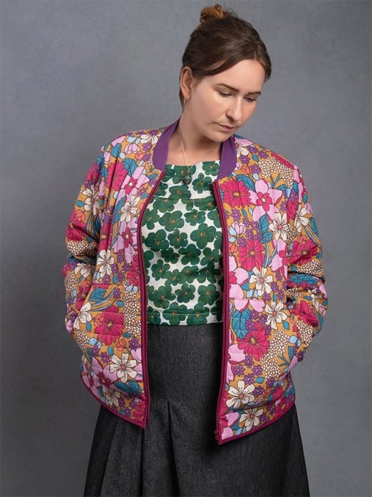 Sussex Seamstress Paper Sewing Pattern Selmeston Quilted Jacket