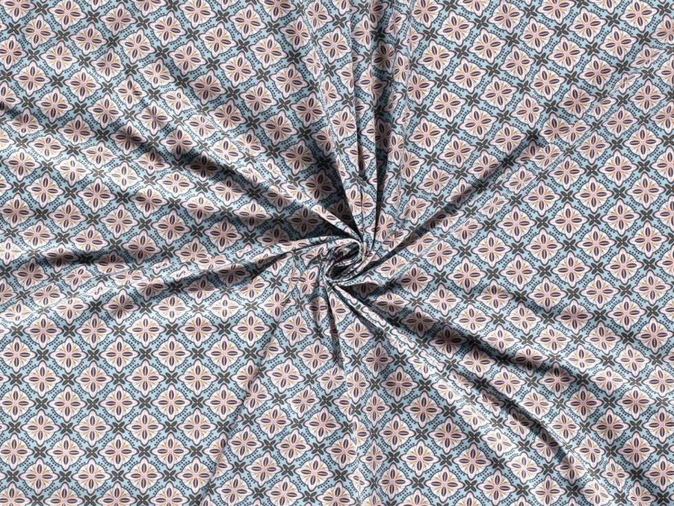 100% Cotton Poplin Fabric Mint
 
