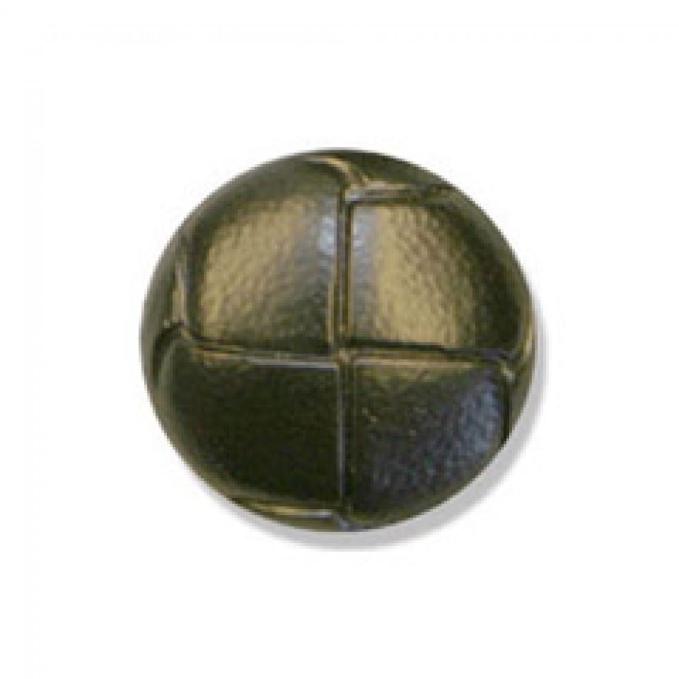 Trimits Black Imitation Leather Shank Buttons (Value Pack)