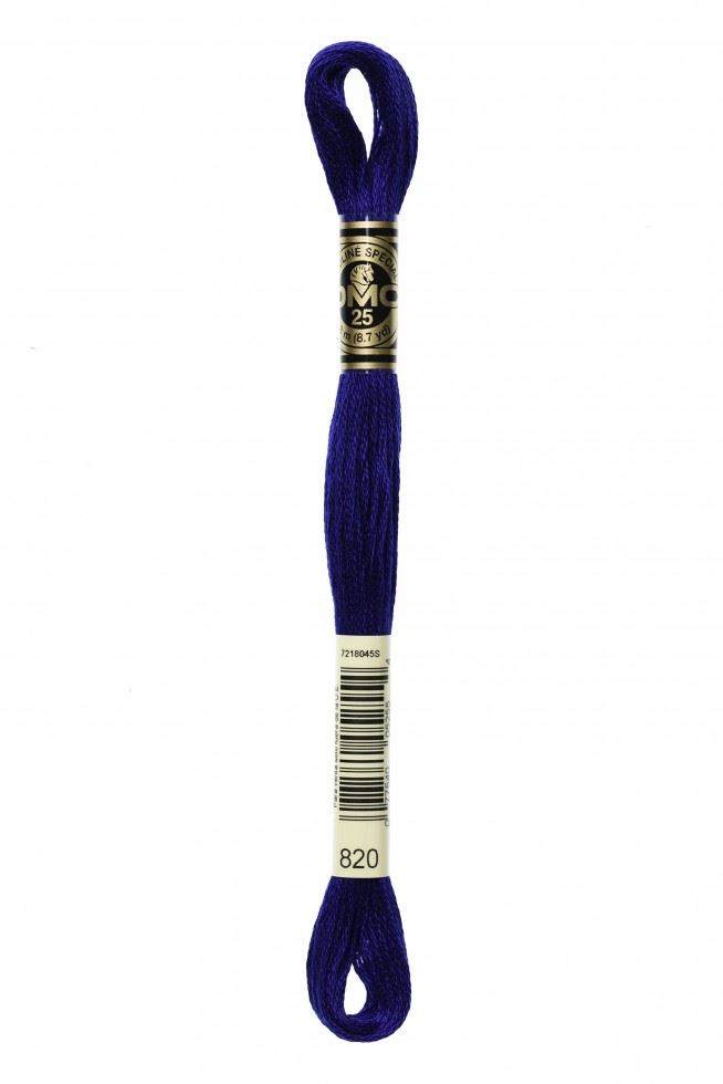 DMC Stranded Cotton Embroidery Thread 820
 