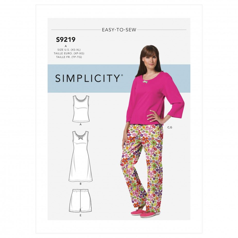 Simplicity Sewing Pattern 9219