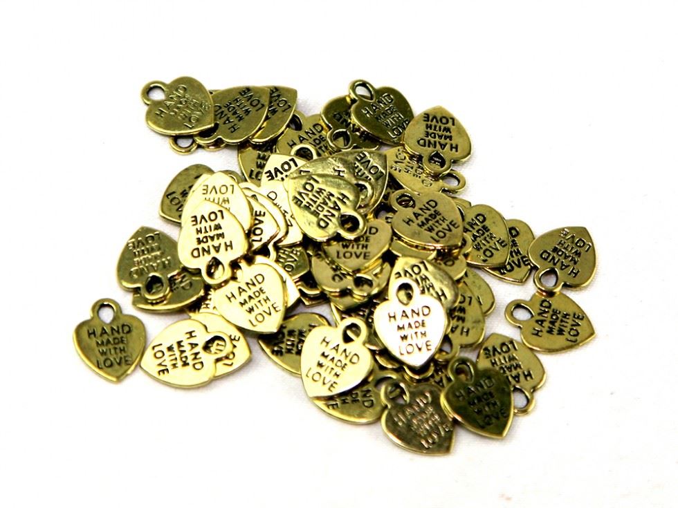 Darice Gold Handmade With Love Labels